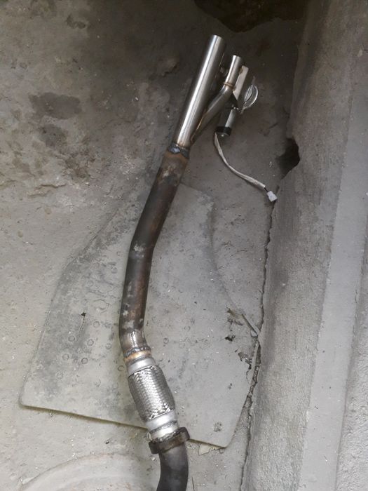 Sudură esapament catalizator dpf clapeta electrica racord flexibil