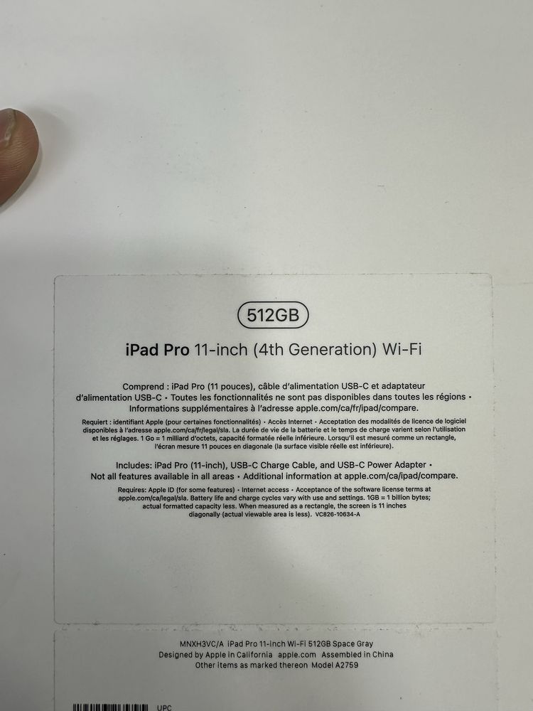 iPad Pro M2 512gb