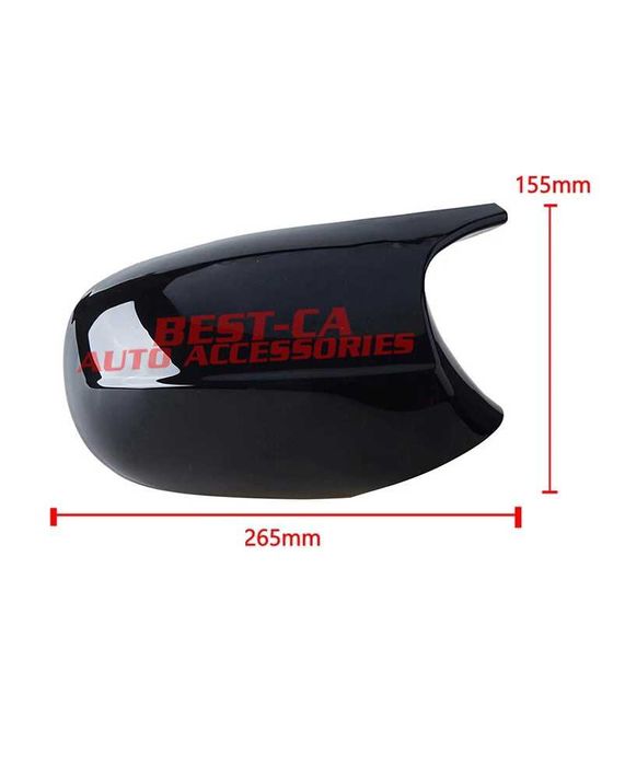 Капаци огледала със щипки пиано лак Batman за BMW E87 E90 E92 facelift