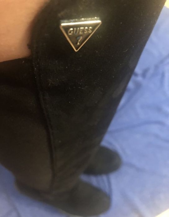 Cizme Guess 38 imitație piele întoarsă