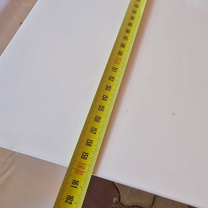 Masa cu blat mdf înfoliat cu picioare noi inox