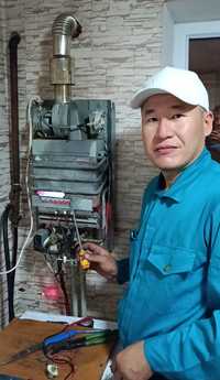 Ремонт газовых котлов ремонт газовых колонок установка аристон жөндеу