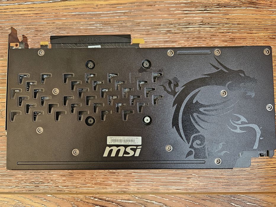 Placă Video nVidia GeForce GTX 1060 MSI GAMING X 6GB