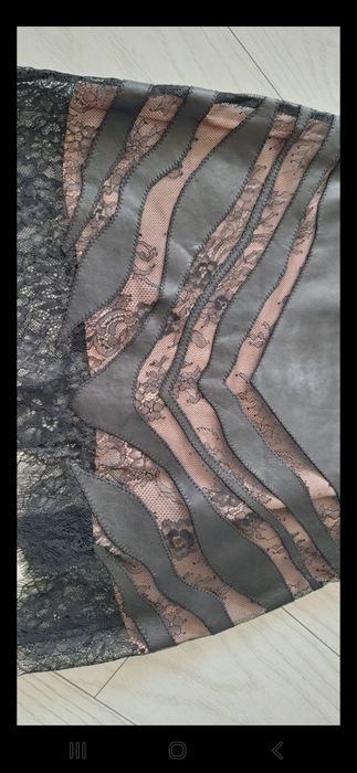 Rochie Just Cavalli din piele naturala de bovina