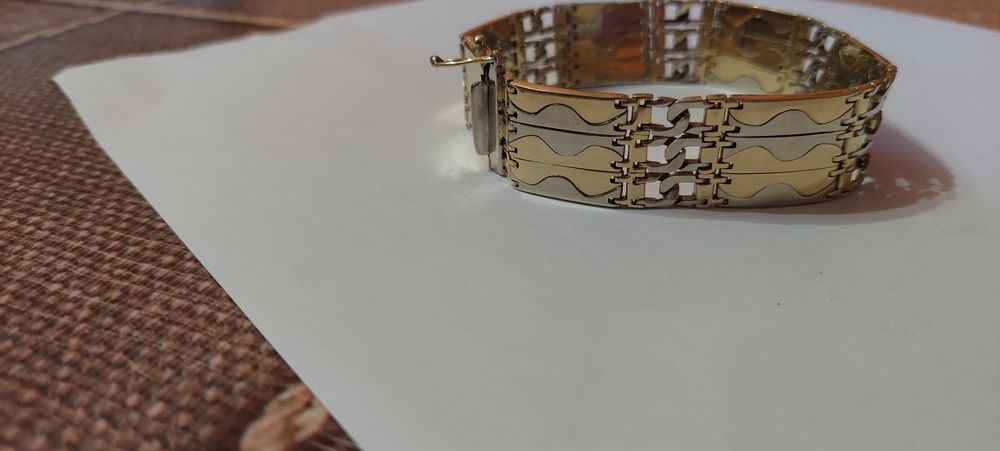 Златна Мъжка Гривна