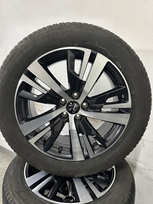 Jante 18 originale Peugeot 3008 5008 cu anv.iarna 225/55/18