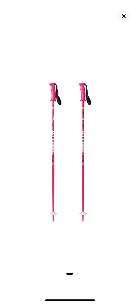 Bete schi Atomic Amt aluminiu Copii , Pink/White , 95cm