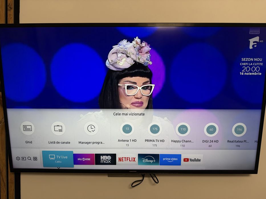 Televizor samsung 4K (Ultra HD) 125cm impecabil