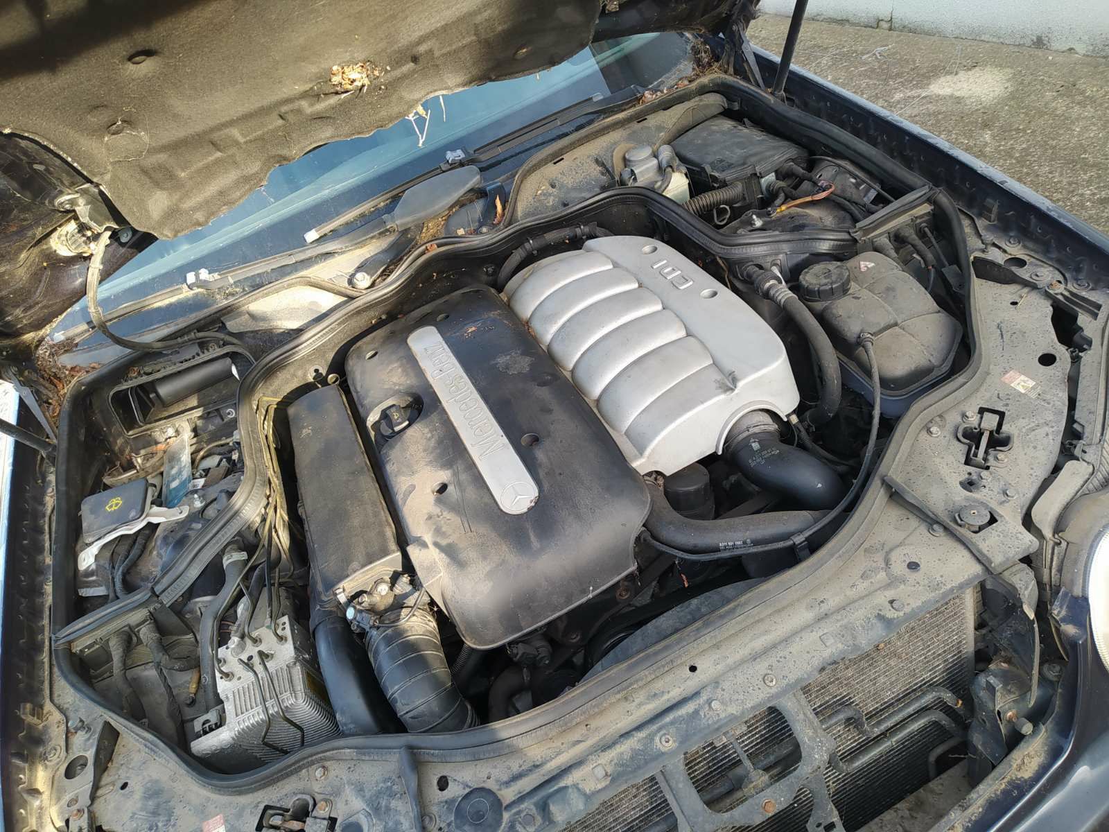 Мерцедес w211 ки на части