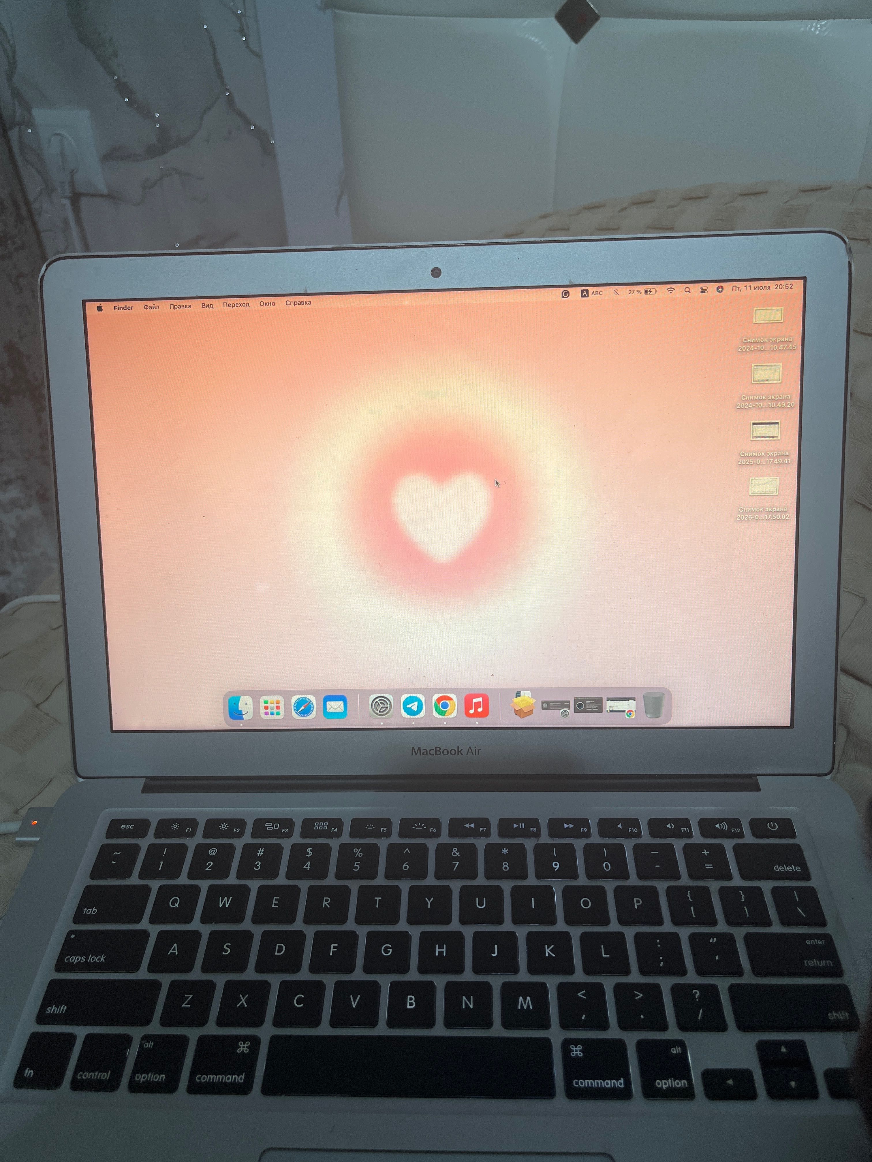 MacBook Air Версия 11.7.4
