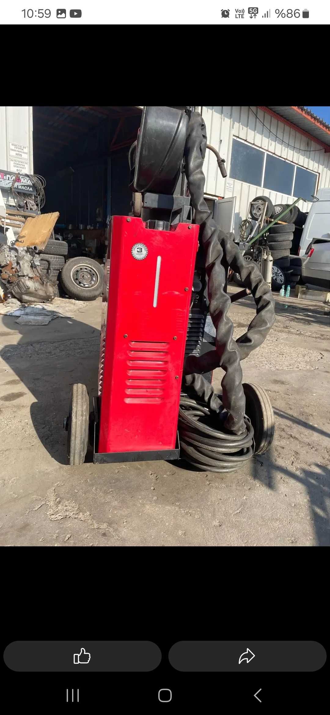 Lincolin electric idealarc cv 505
