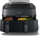 Airfryer Philips 5000 Series, 9L, Dual Basket, 19 Funcții, Steam