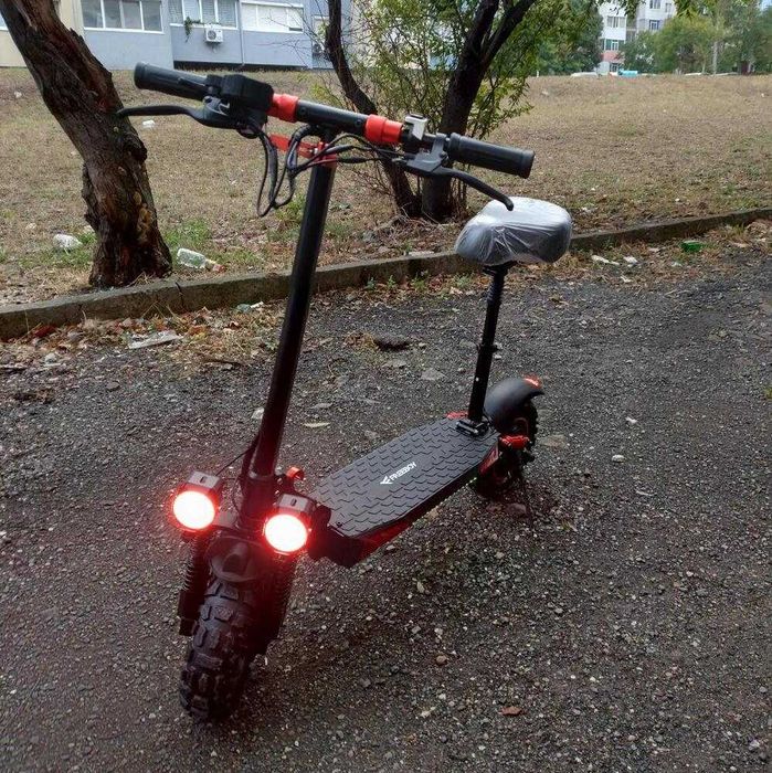 Електрически скутер, тротинетка със седалка 1200W 18AH, 55 км/ч