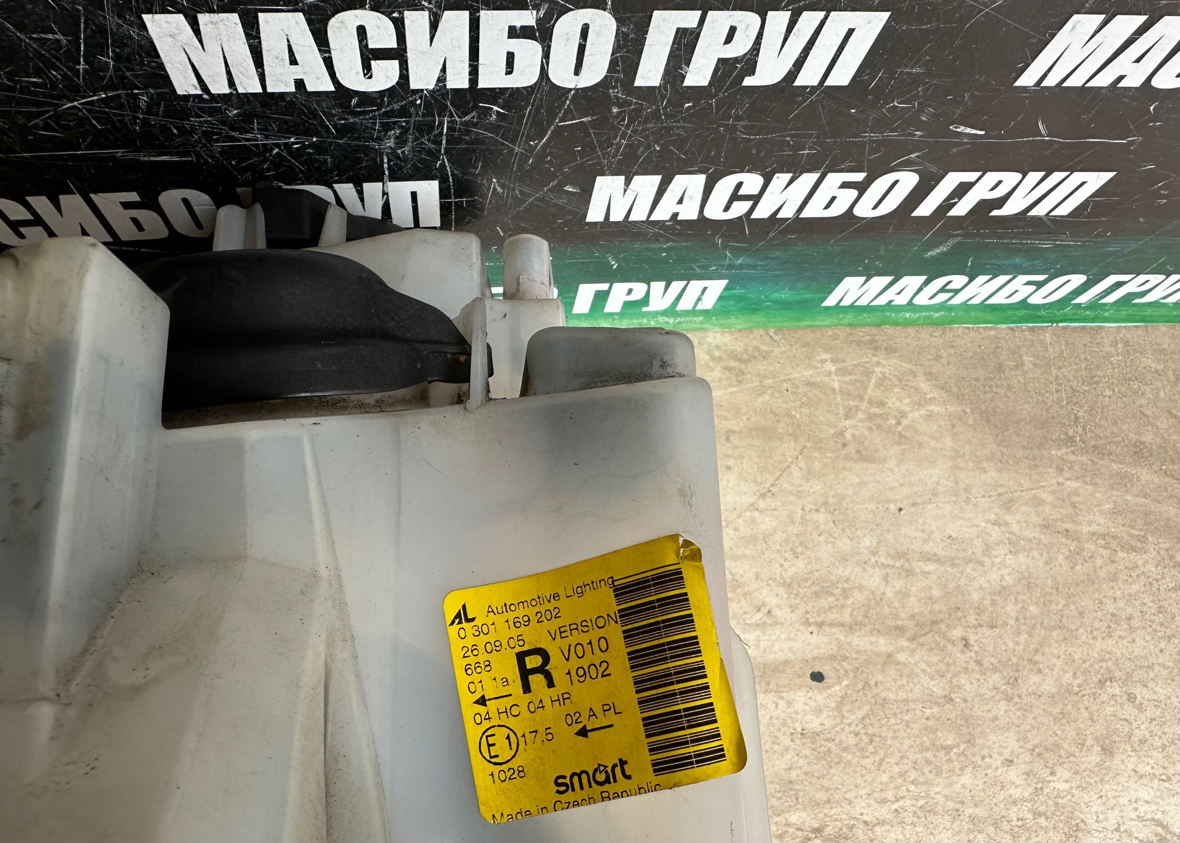 Фар far десен фарове за Smart FORTWO
