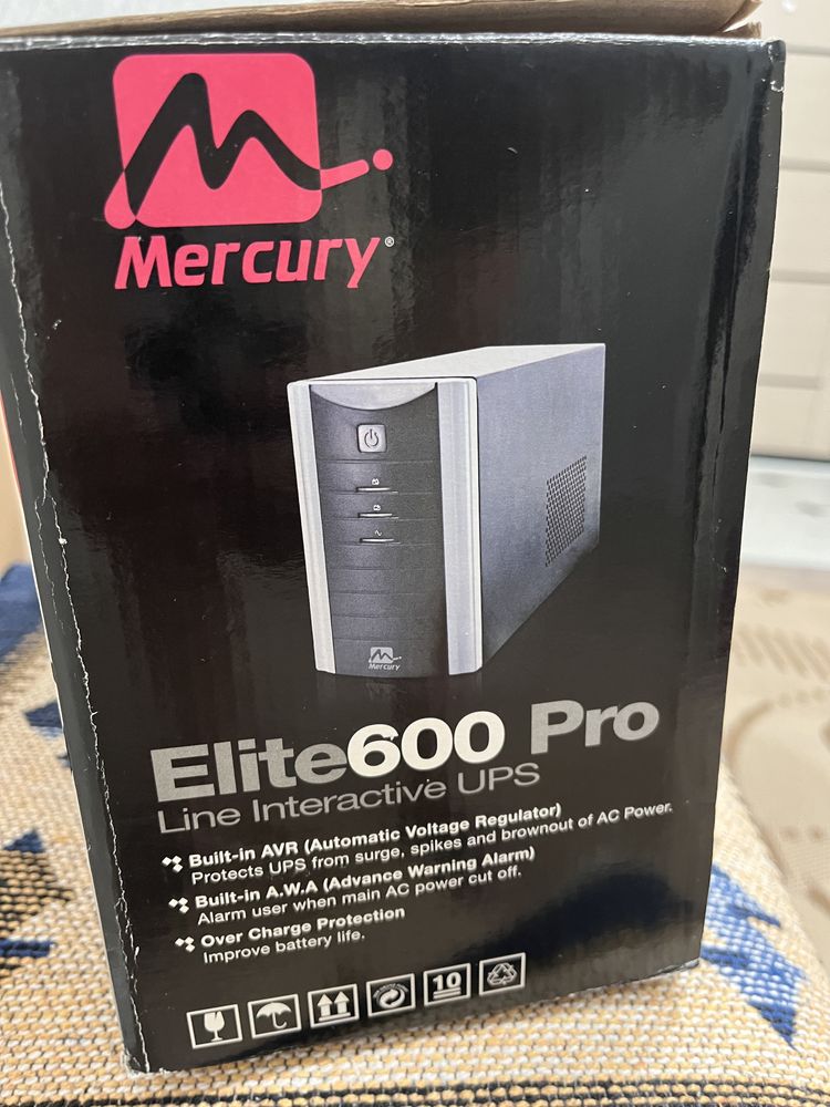 Продам бесперебойник Mercury Elite 600 Pro