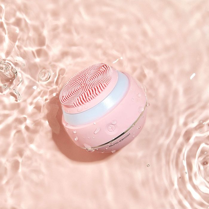 Силиконова почистваща четка за лице с висок блясък 3D звукова вибрация