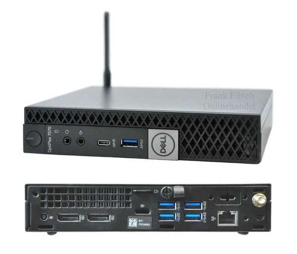 Mini PC / Tiny DELL OptiPlex 7070, Intel i5-9500T, 16GB RAM, 256GB SSD