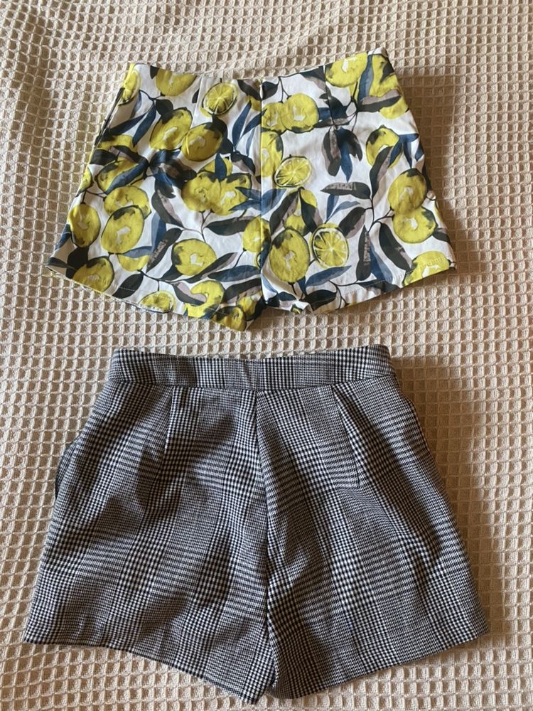 Дънкови къси гащи ZARA, Pieces,  36,34,38, s, M