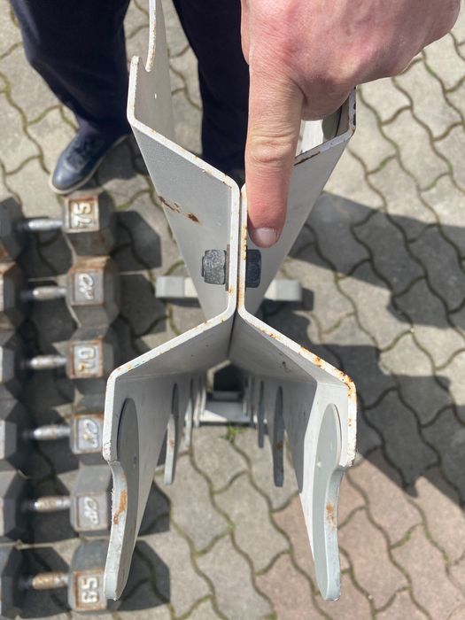 Gantere hexagonale otel CAP cu rastel otel HOIST,