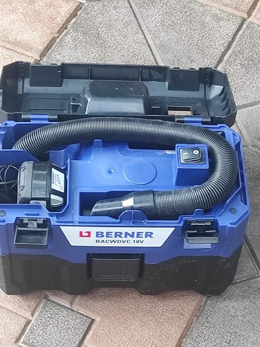 Sspirator pe acumulator  BERNER   BACWDVC  18 V