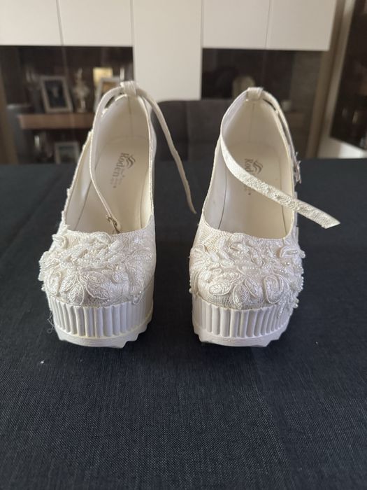 Сватбени удобни обувки