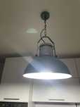 Lustra stil indistrial, albastra