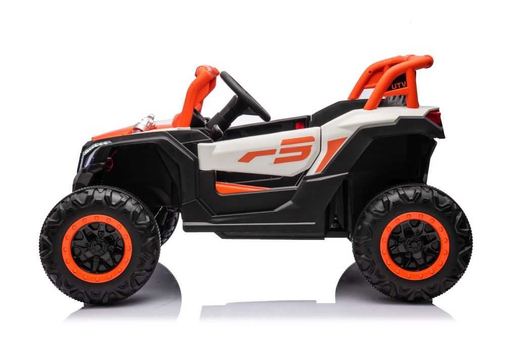 UTV electric pentru copii, Kinderauto Warrior 4x 35W, 12V 7Ah, #orange
