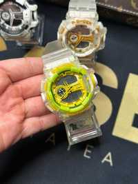 Vand Casio g-shock Verde cu Galben