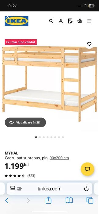 Pat supraetajat Ikea