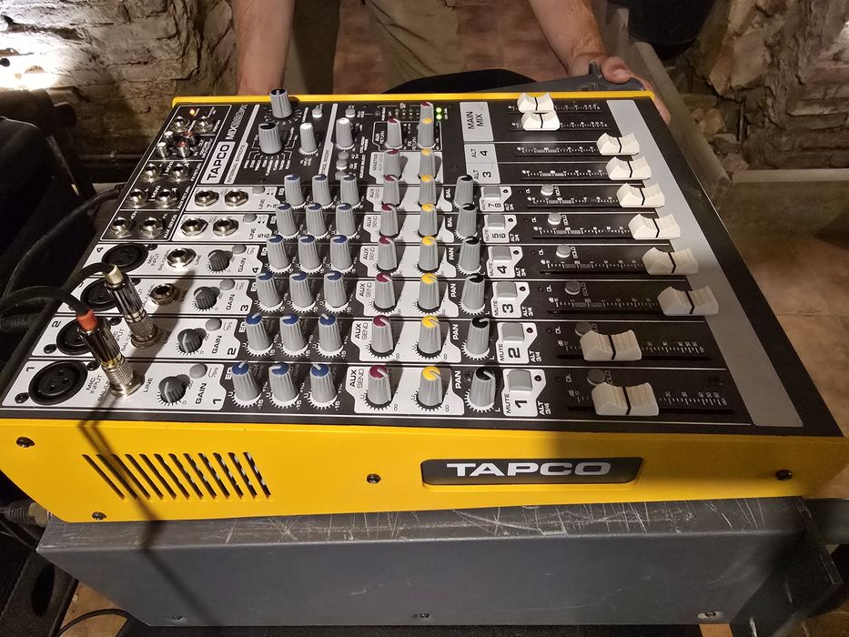 Mixer pasiv Yamaha Mg12xu/Emx5000/Soundcraft spirit fx8/Tapco mix220fx