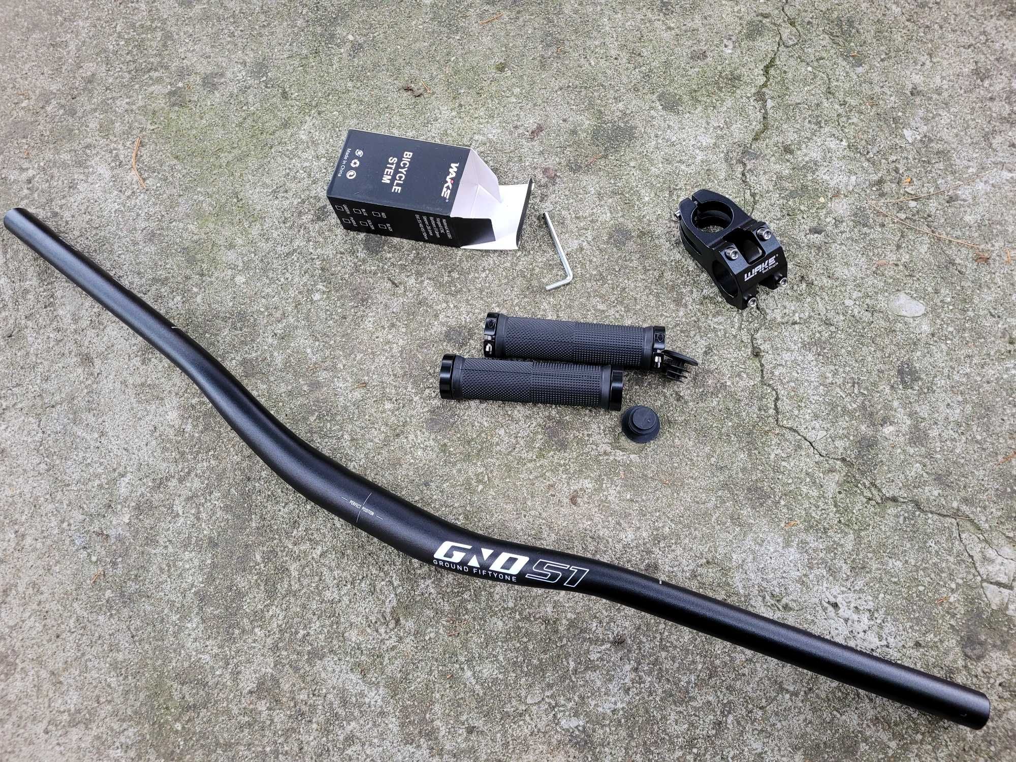 Ghost-Wake combo ghidon 780mm + pipa + manson - Negru