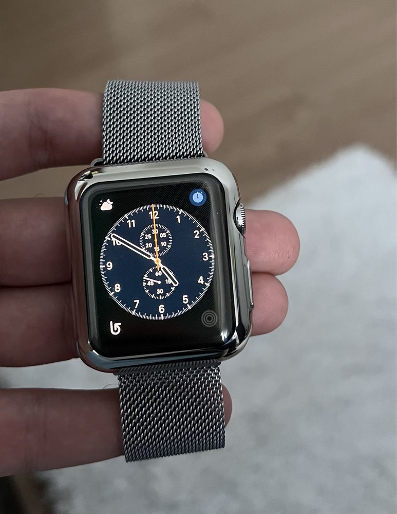 Apple Watch 42MM Stainless Steel&Bratara Milanese Loop