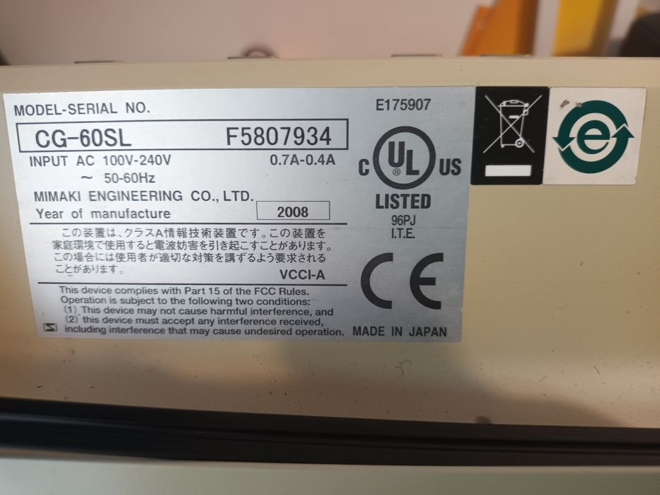 Cutter plotter - Mimaki CG-60SL