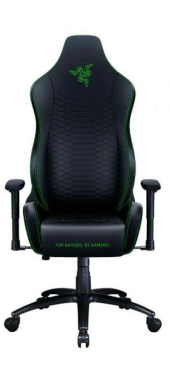 Scaun gaming Razer Iskur X, Marime XL, Negru/Verde