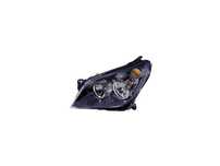 Far Opel Astra H 10.2003-12.2012 TYC partea Dreapta, tip bec H1+H7 cu motoras