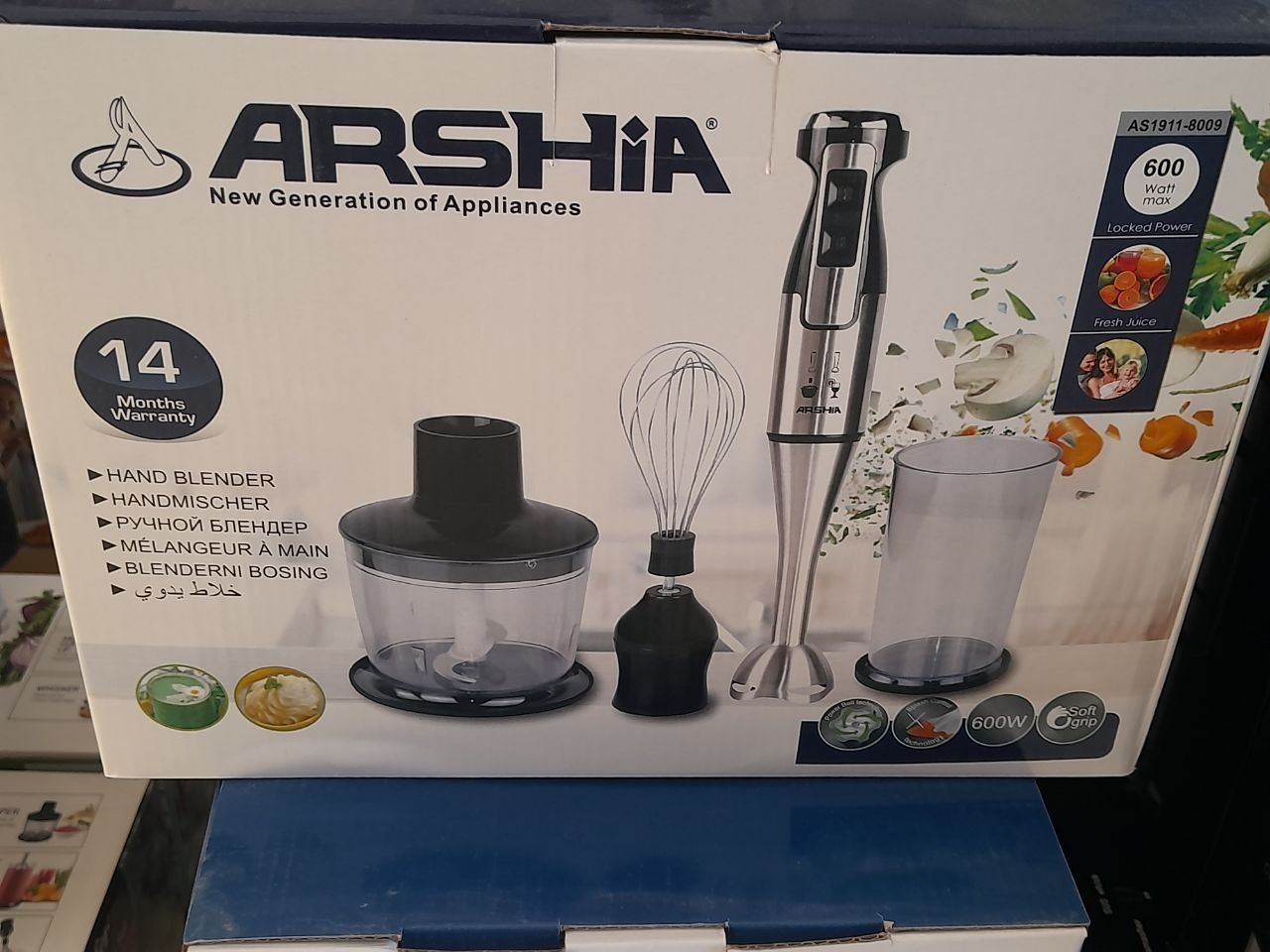 Ruchnoy blender ARSHIA 3/1