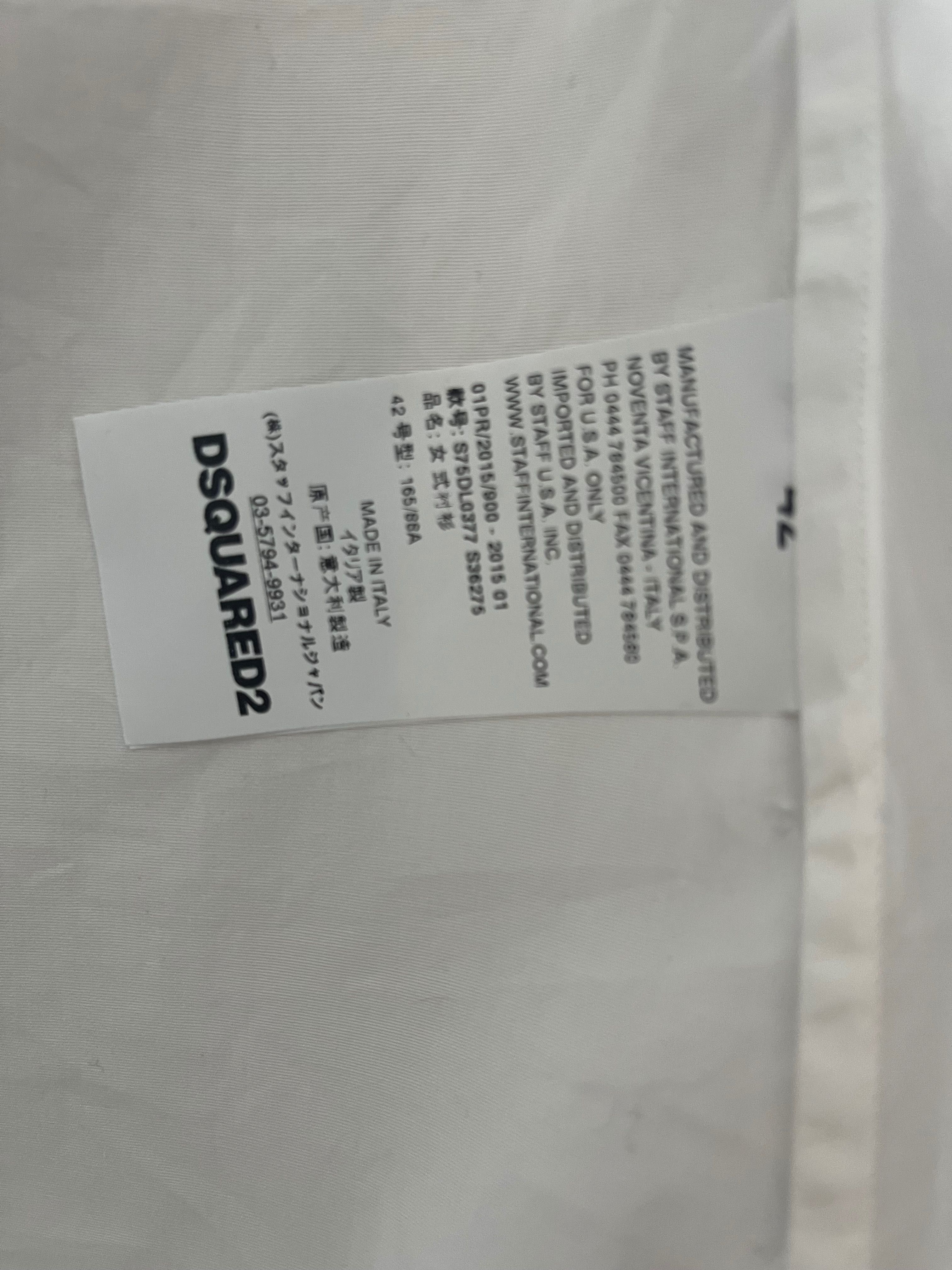 Дамска риза Dsquared2 S размер