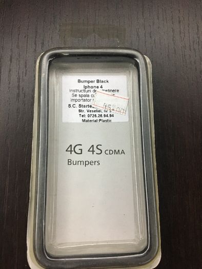 Husa/Bumper Iphone 5/5S noua