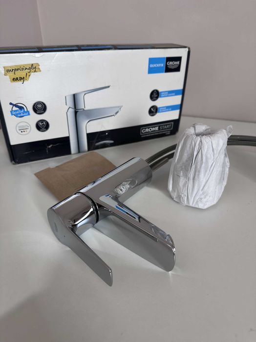 Grohe QuickFix Start - Baterie lavoar cu evacuare Push-Open