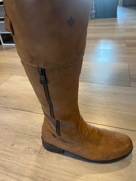 Cizme dama Rieker din piele