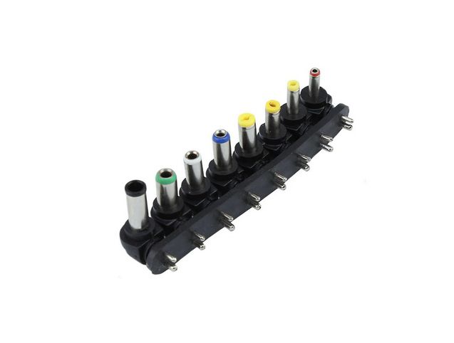 Incarcator universal laptop priza si auto 120W 8 conectori