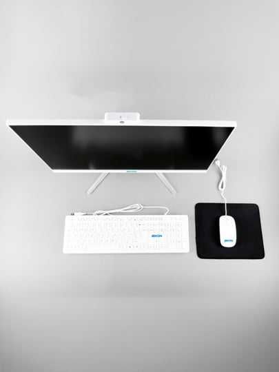 Моноблок, экран 24", белый, клавиатура и мышь в подарок