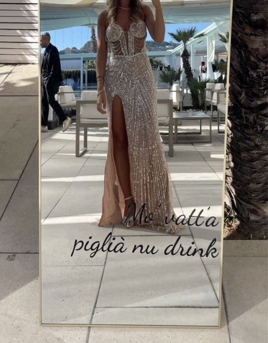 Rochie de seara bijuterie