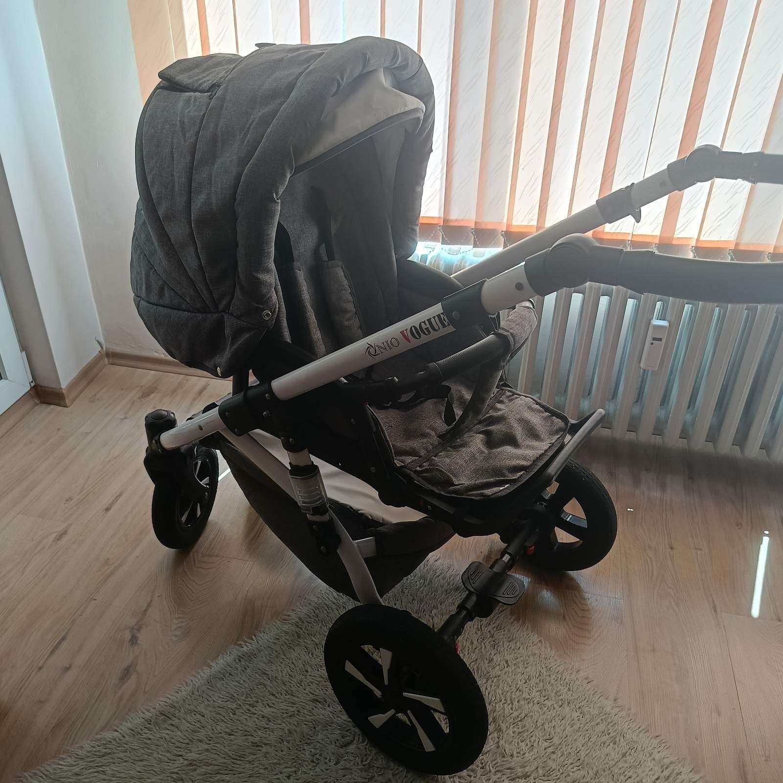 Детска количка NIO VOGUE 3&1 SILVER
