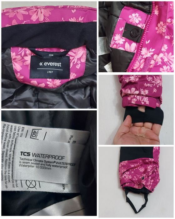 Combinezon schi EVEREST, salopeta iarnă, Overall Waterproof 10K nr 134