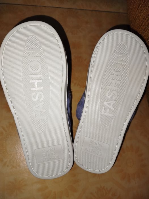 Тапочки женские, тёплые, домашние