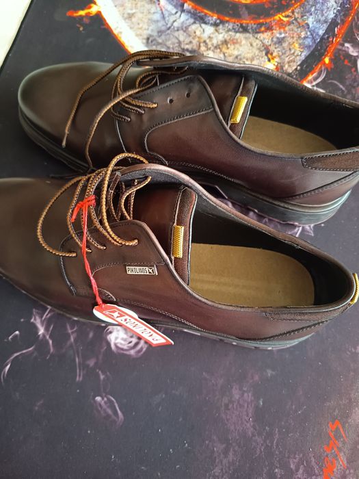 Pantofi barbati Pikolinos ALARCON M7D-4289, piele naturala, 46, ca noi
