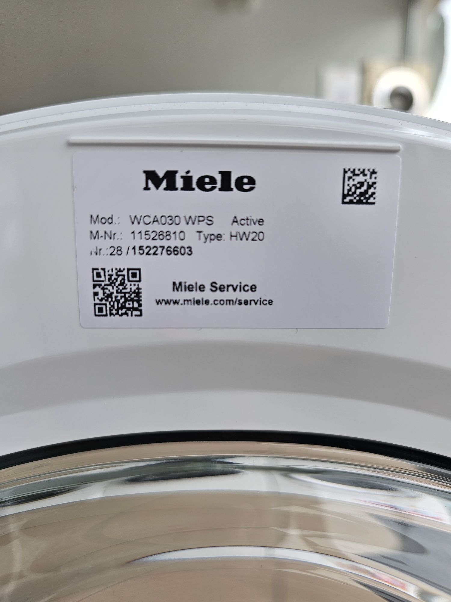 Пералня MIELE W1 Active