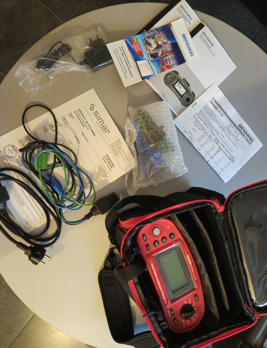 Aparat masura Benning / pentru instalatii electrice  (ca Fluke. Megger