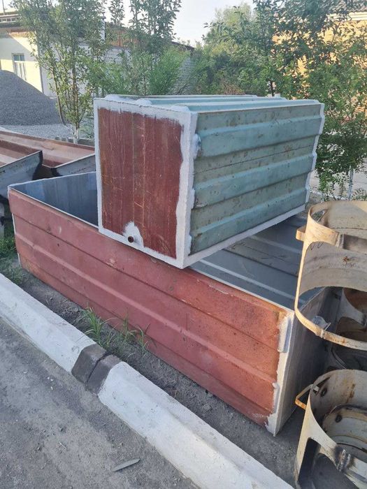 Контейнер метал, темир ва пол махсулотлари